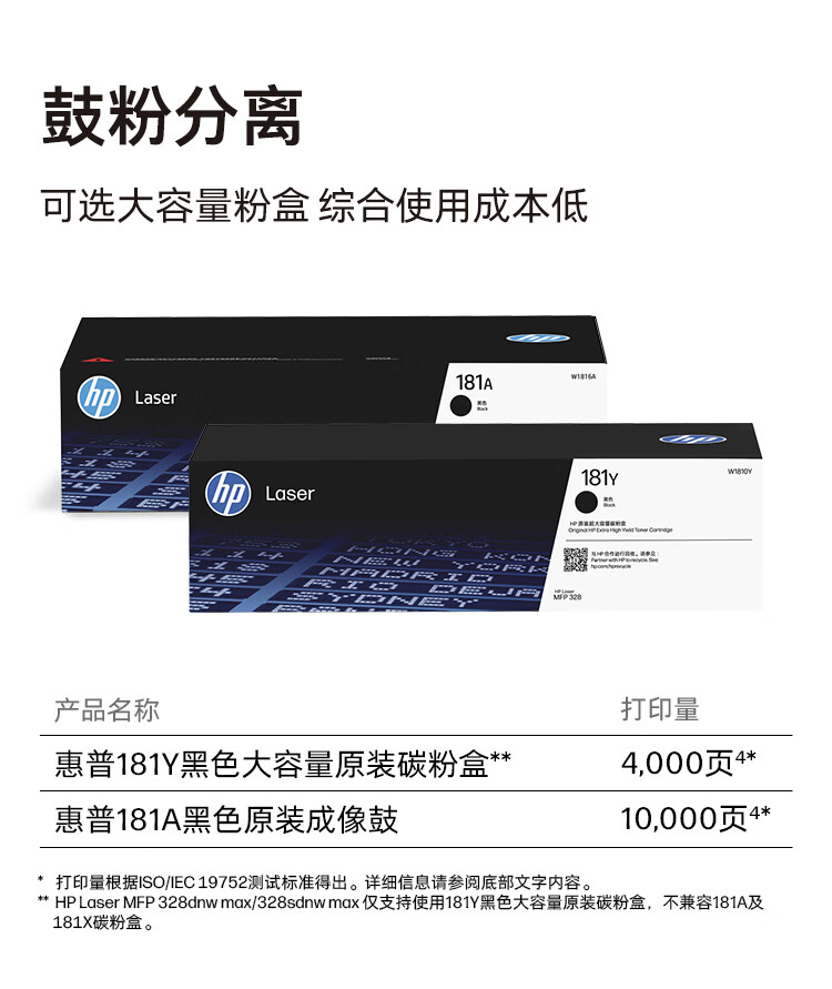 223团惠普（HP）328dnw打印机-打印机正品送货上门